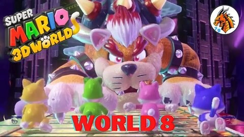 Super Mario World 3D - World 8 - Walkthrough