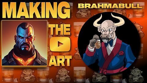 LIVE! - MAKING the Youtube Art ft @Brahmabull