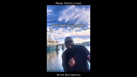 Don’t Quit On Your Goals #dayodman #motivation #neverletgo #holdingon #eeyayyahh