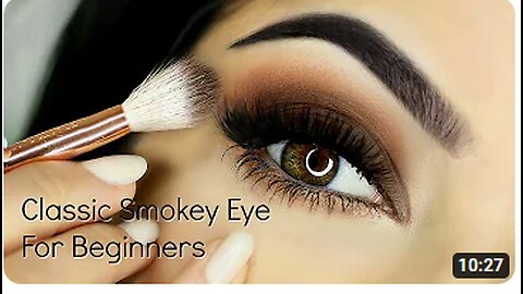 Beginners Smokey Eye Makeup Tutorial | Parts of the Eye | How To Apply Eyeshadow