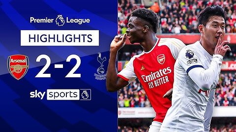 Saka and Son star in THRILLING North London Derby! 🍿 | Arsenal 2-2 Tottenham | Highlights