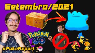 ADEUS GIOVANNI! DITTO SHINY na Caixa de Sétimo dia! Eventos de Setembro 2021 no Pokémon GO