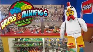 Bricks & Minifigs Lego store Walkthrough