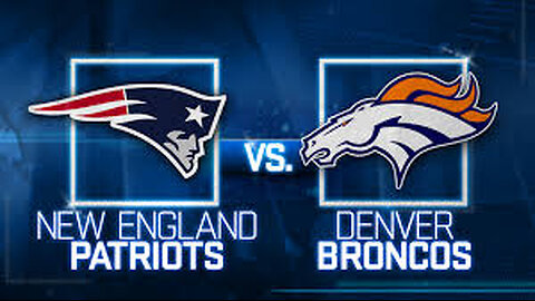 Super Tecmo Bowl NEW GAME New England Patriots vs Denver Brocos week #9