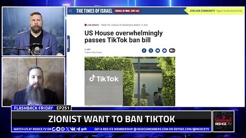 Zionists To Ban TikTok by Sam Parker & Henrik Palmgren