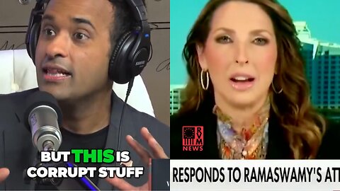 Ronna McDaniel's Corrupt Lies Called Out By Vivek Ramaswamy