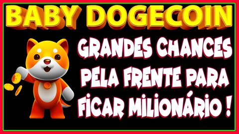 BABY DOGECOIN GRANDES CHANCES PELA FRENTE PARA FICAR MILIONÁRIO !