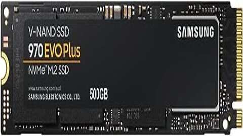 SAMSUNG 970 EVO Plus SSD 500GB | State Drive w/ V-NAND Technology, Storage and Memory|