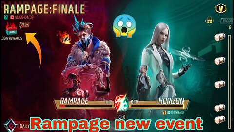 Rampage Finally New Event In Free Fire | Gaming Star 09