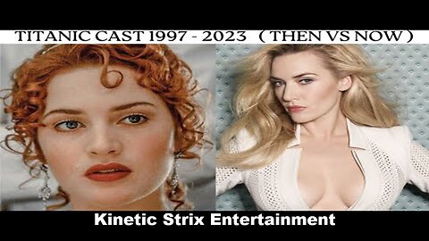 Titanic Cast Then And Now (1997 - 2023)