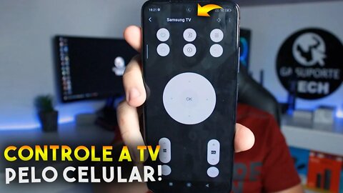 UAU!! Com esse APLICATIVO você pode CONTROLAR SUA TV através do CELULAR!