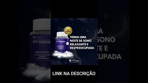 CONHEÇA O MELHOR SUPLEMENTO PARA MELHORAR O SONO - Fit Dreams Sleep & Relax #shorts