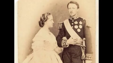 Princesa Isabel com seu marido, Conde D'eu