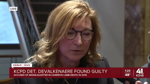 Jackson County Prosecutor Jean Peters Baker comments on DeValkenaere verdict