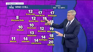 Temperatures continue to drop to near single digits