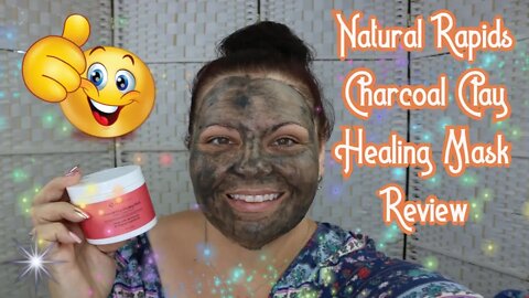 NATURAL RAPIDS CHARCOAL CLAY HEALING MASK l Sherri Ward