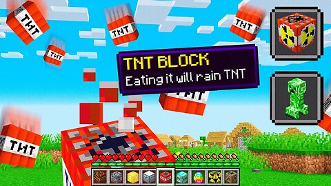 Minecraft, But You Can Eat Blocks