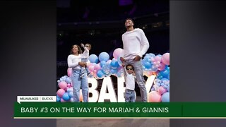 Baby number 3 on the way for Giannis and Mariah