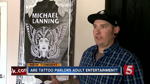 Tattoo Shop Can't Open Because City Says It's Adult Entertainment