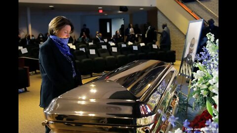 Amy Klobuchar Has Some F***ing Nerve Attending George Floyd's Funeral! She Is Literally The Problem