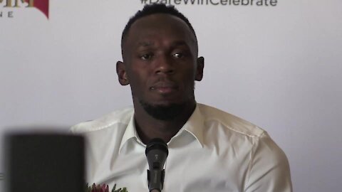 Usain Bolt in Africa (Interview) (az3)