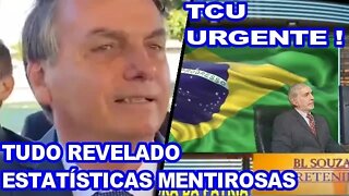 AGORA TUDO REVELADO, ESTATÍSTICAS MENTIROSAS!