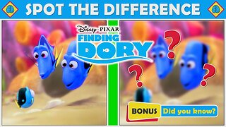 Finding Dory - Spot The Difference | Find The Difference GAME