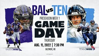 2022 NFL PRESEASON | Baltimore Ravens vs Tennessee Titans | Livestream & Commentary