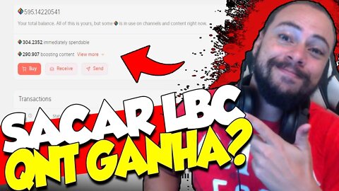 *ODYSEE* COMO SACAR LBC E QUANTO GANHA ASSISTINDO 1 VÍDEO POR DIA