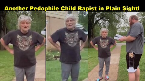 Pedophile Child Rapist Psychopath Snitches On His Registered Pedophile Offender Friend!
