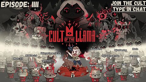 Cult of the Lamb: Ep 4 RESURRECTING THE FALLEN! (Drinking Stream)