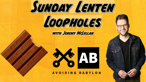 Is there a Sunday Lenten Loophole? w/ Catholic Comedian Jeremy McLellan