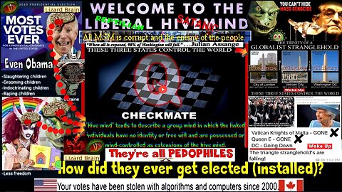 THE ENTIRE CONTENTS OF Q MEGA-MEME FOLDER NAMED "CHECKMATE!"(Deplorable Classic)