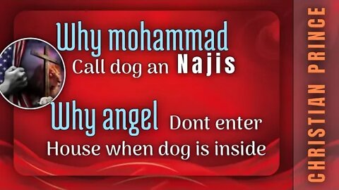 why angel don't enter house when dog is inside ? christian prince explain