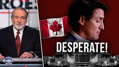 DESPERATE Hypocrite Trudeau Throws the Sink at Trucker Protestors | FOTM | Huckabee