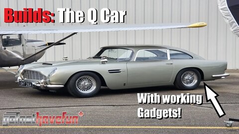 The Q Car Aston Martin DB5 tribute car (No Time to Die) | AnthonyJ350