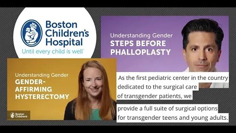 Boston Children’s Hospital Now Offers “Gender Affirming Hysterectomies” For Young Girls