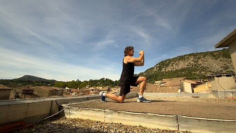 Back Lunges Knee Kick