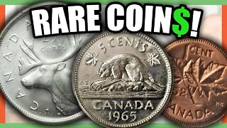 10 EXTREMELY VALUABLE CANADIAN COINS WORTH MONEY - RARE CANADIAN COINS TO LOOK FOR!!