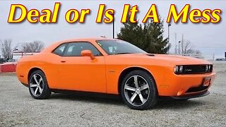 Smashed Challenger Cheap? Copart Live Auction