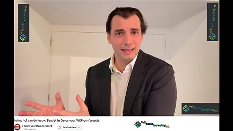 In het hol van de leeuw: Baudet in Davos voor WEF-conferentie.