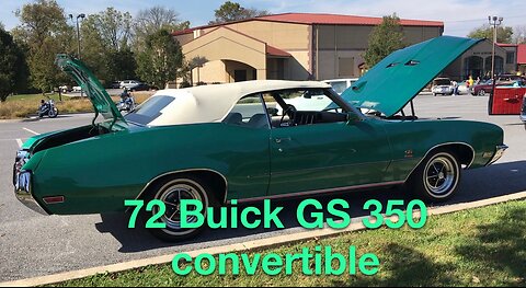 1972 Buick GS 350 Convertible