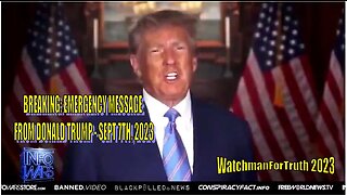 BREAKING: EMERGENCY MESSAGE FROM DONALD TRUMP - SEPT 7TH