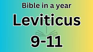 Leviticus 9-11