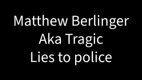 Tragic Lies to Connersville Police Dept