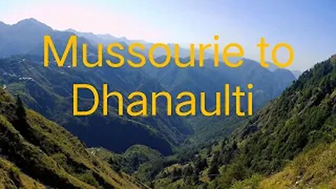 Surkanda Devi Temple| Mussourie to Dhanaulti | With some awesome views of valleys | Part-1 |2023 |