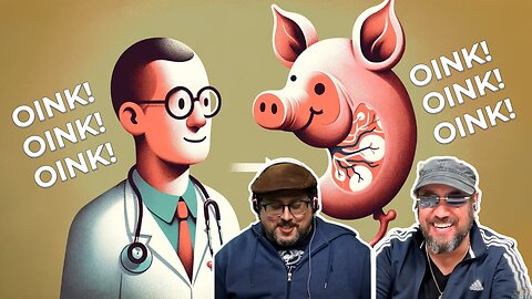 Man Gets Pig Kidney Transplant and Oinks Like Pig! Or maybe not.