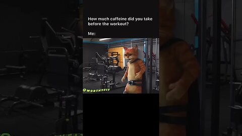 TOO Much CAFFEINE Before Workout? #fitnessshorts #memes #shrek #pussinboots2pelicula #bodybuilding