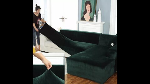 plush sofa cover