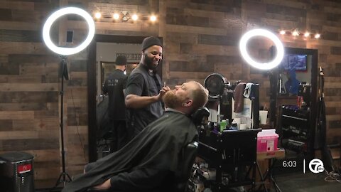 Barber cuts hair for 24 hours to raise money for charity